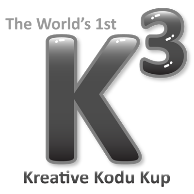 Kreative Kodu Kup (K3 or K-Cube) Logo